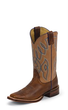 Orange Frida Nocona Boots Cheyenne